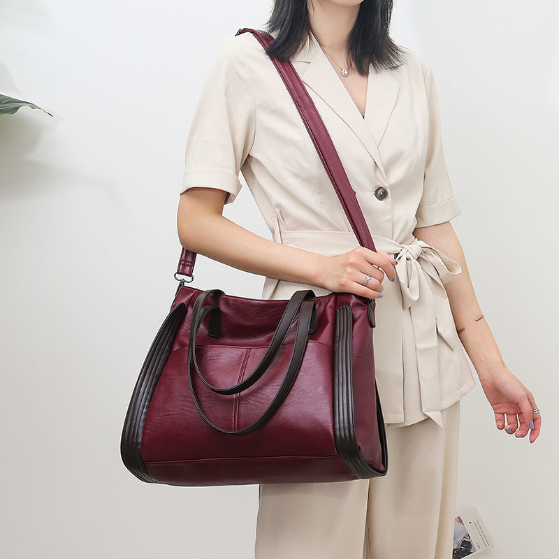 Women Bags For Airport - Новые большие черные сумки через плечо