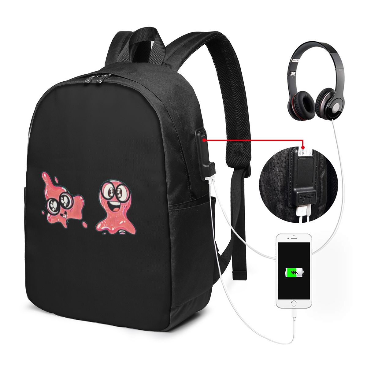 Women Bags For Laptop - Рюкзак Super Slick Slime Sam для