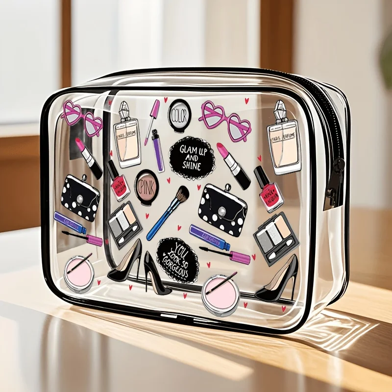 Women Bags For Airport - 1 шт. Прозрачная косметичка для путешествий,