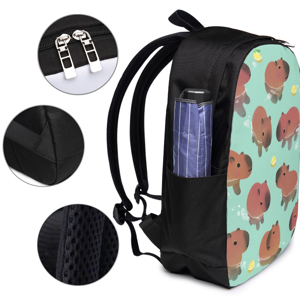 Рюкзак с рисунком капибары, до – обзор и цена Women Bags For Laptop
