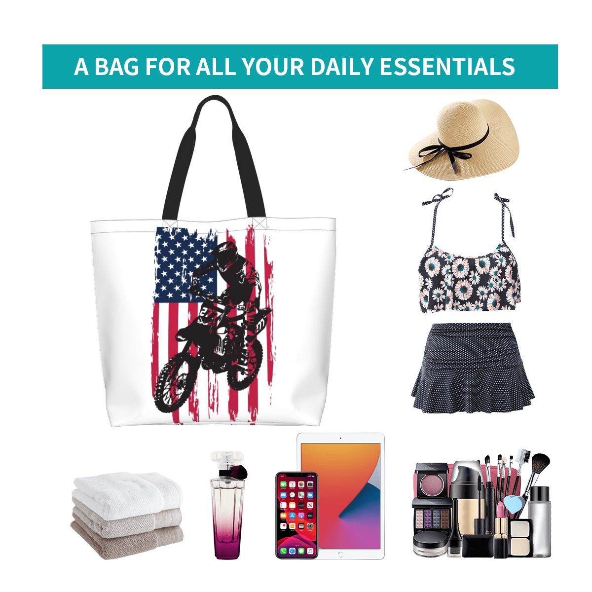 Сумка-шоппер для мотокросса с  – обзор и цена Women Bags Usa