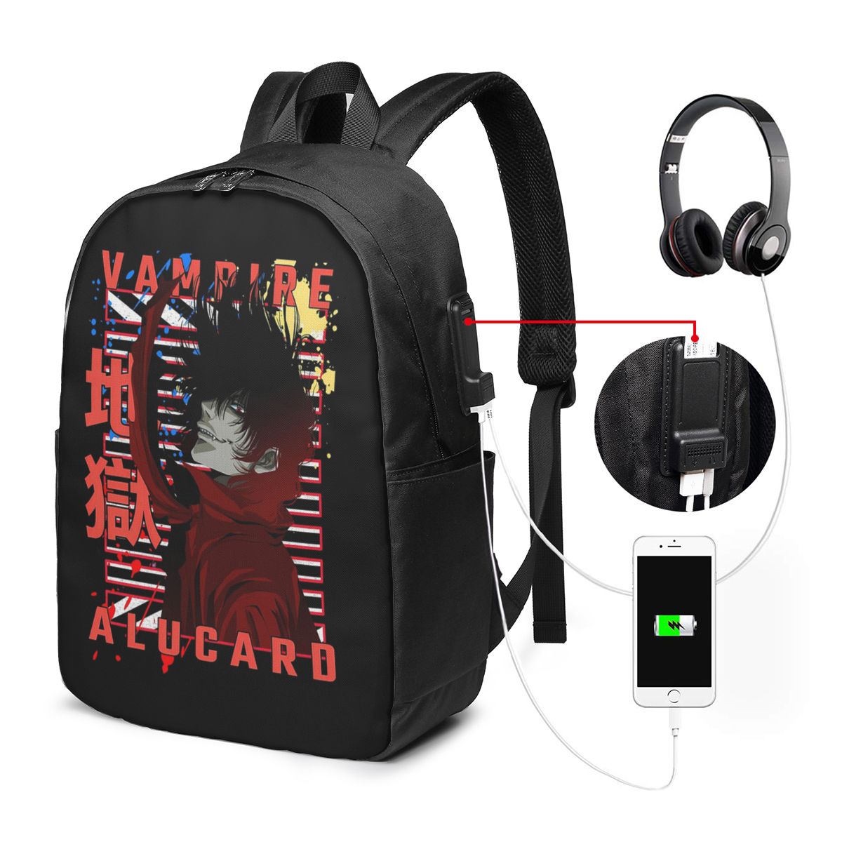Рюкзак Alucard Hellsing Manga, – обзор и цена Women Bags For Laptop